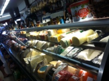 The wonderful cheese selection at Monte Carlo.