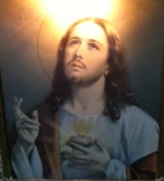 Jesus close with no rosary