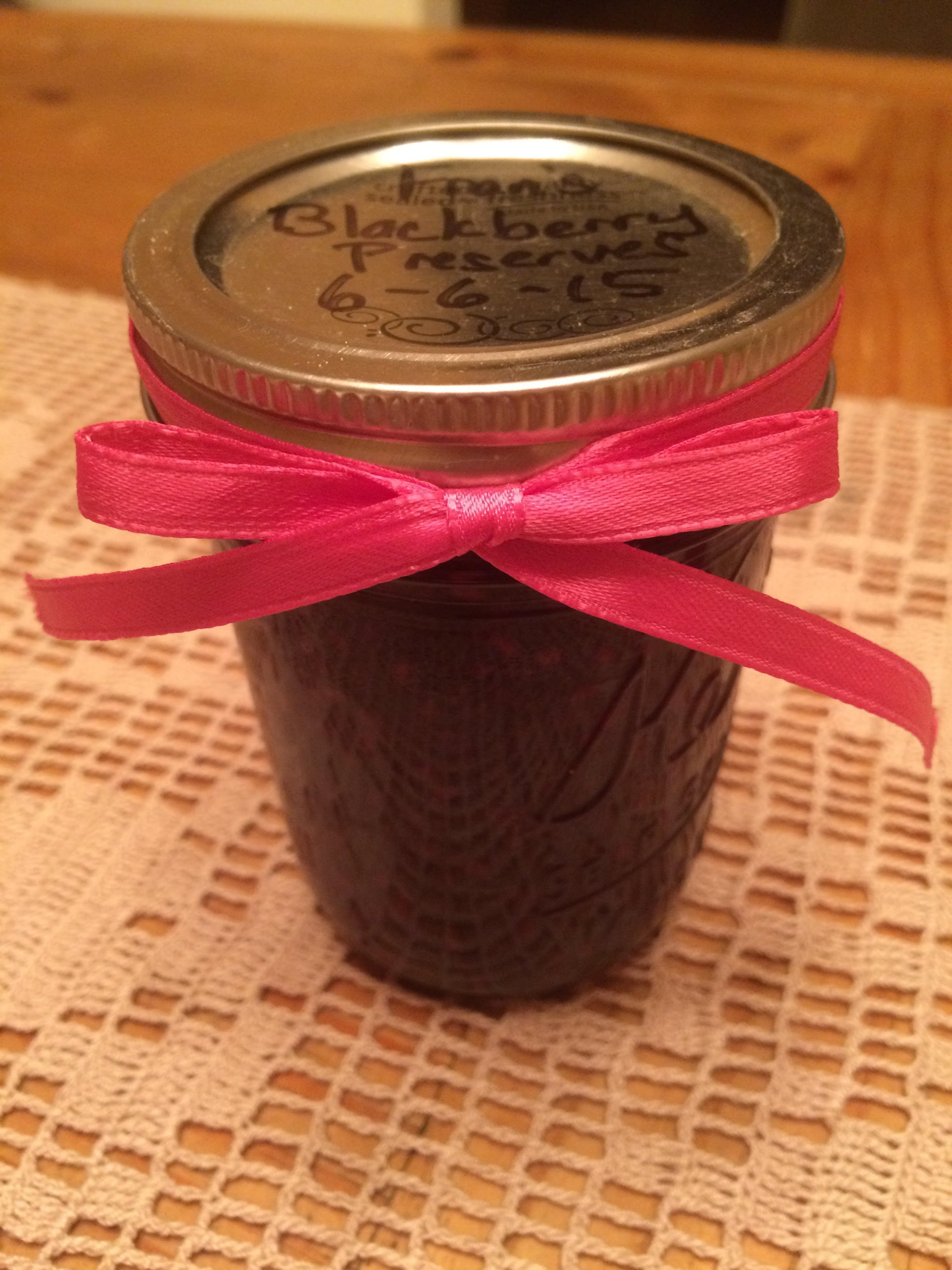 Fran's Blackberry Jam -- too cute to be scary.